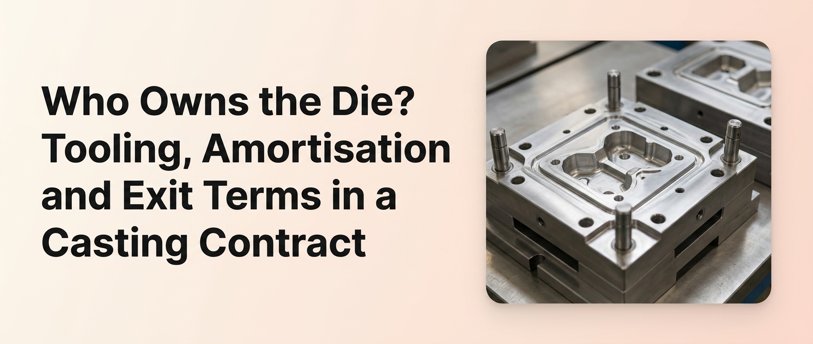 Who Owns the Die? Tooling, Amortisation and Exit Terms in a Casting Contract
